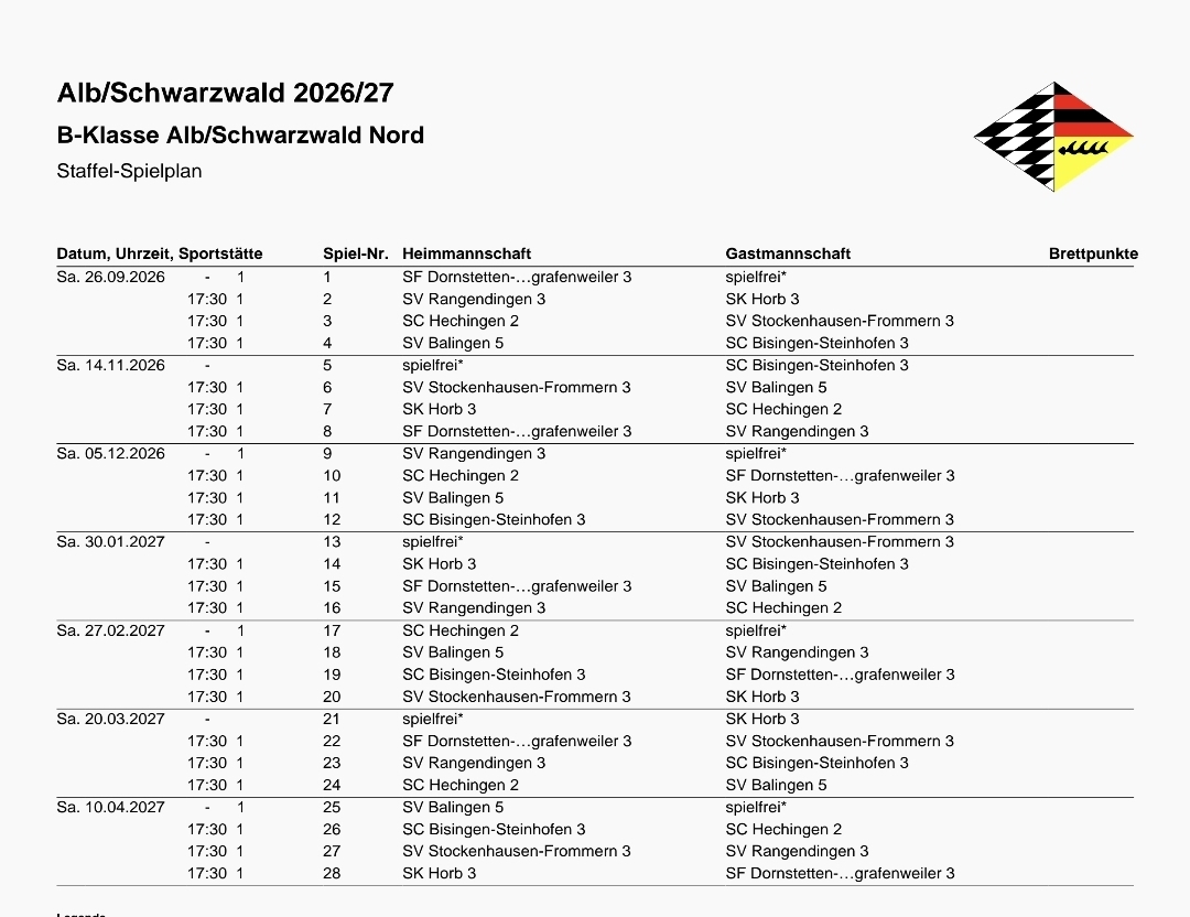 B-Klasse.2026-27